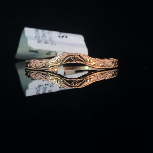 Rose gold band