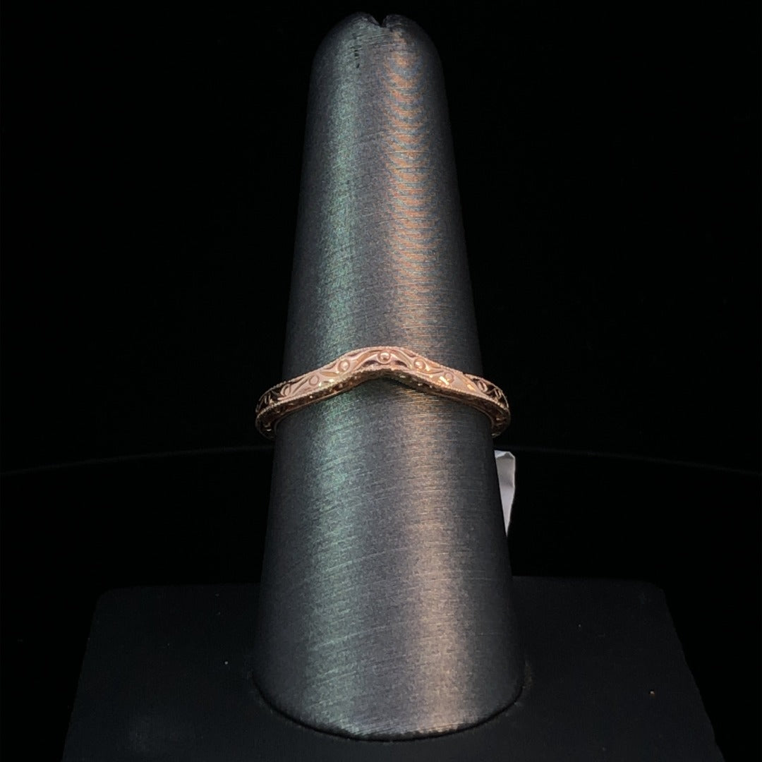 Rose gold band