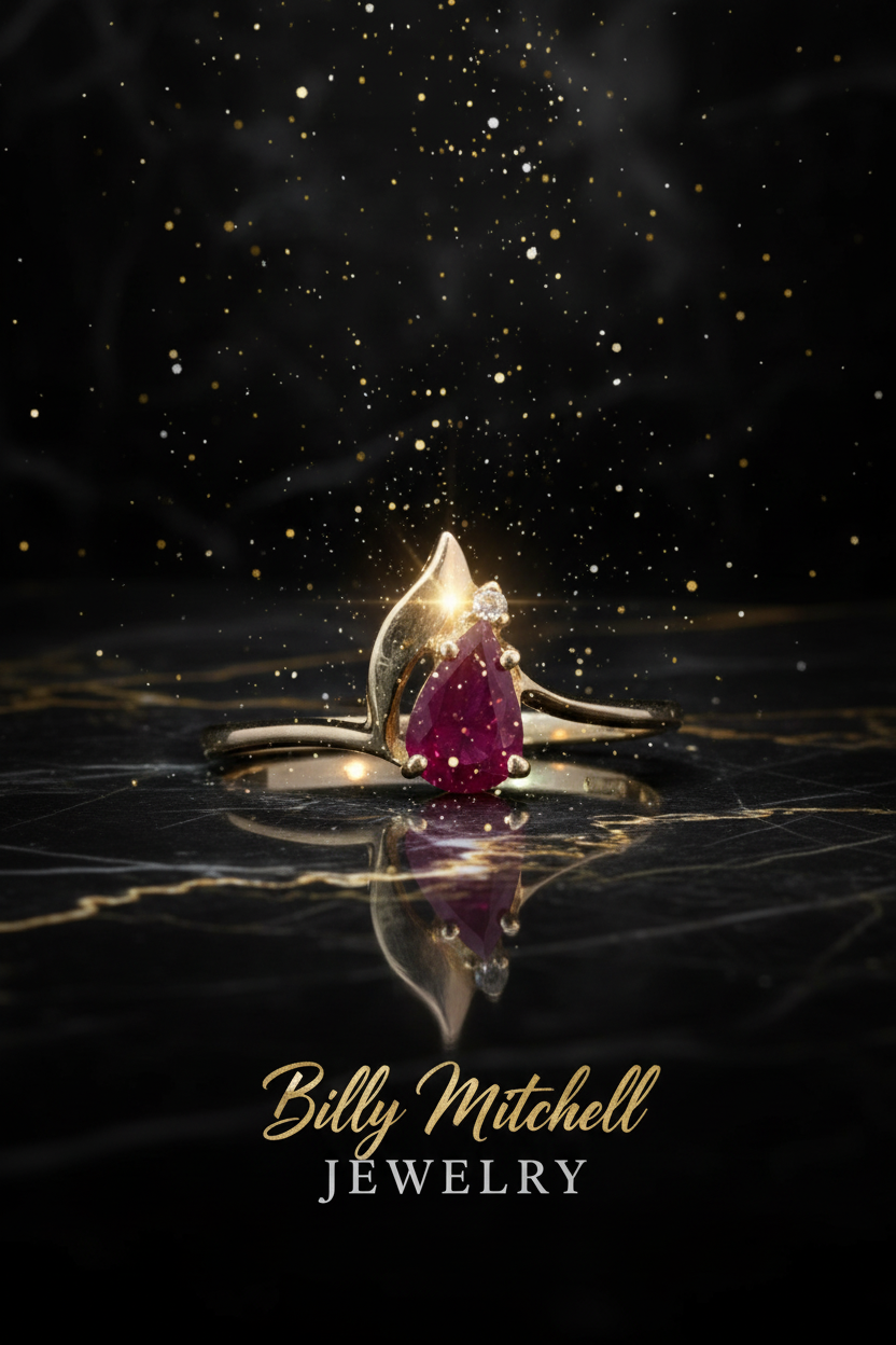 141988 - Ruby and diamond ring