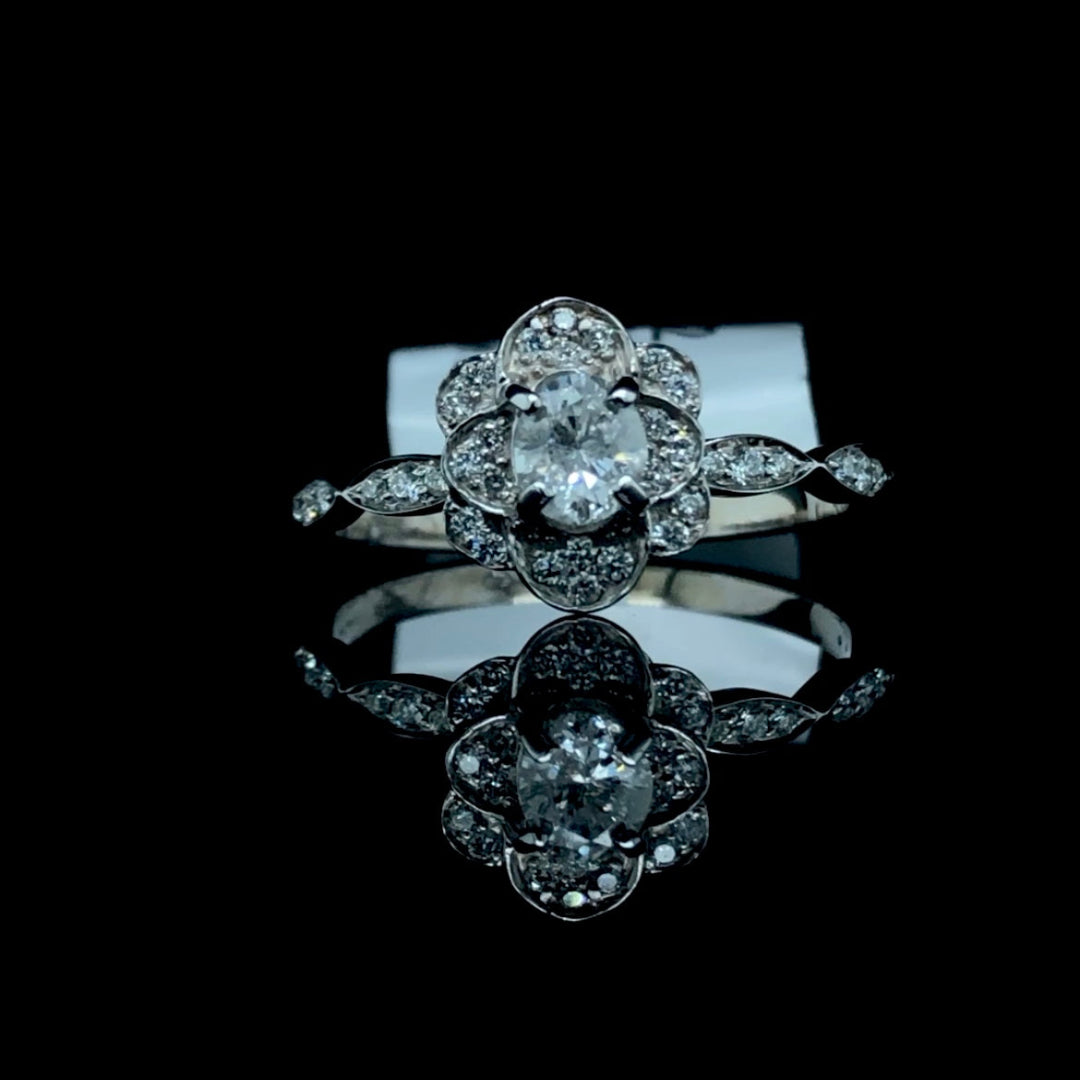 160122 - .62 ctw diamond ring
