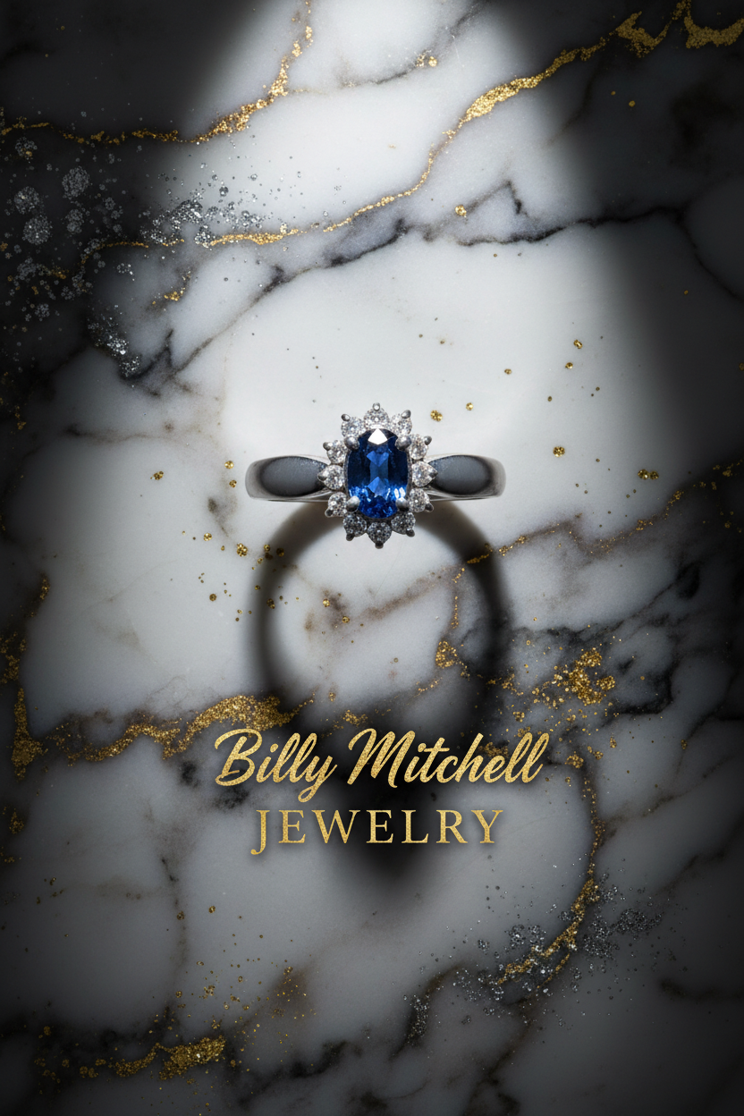 158925 - .83 ctw sapphire and diamond ring