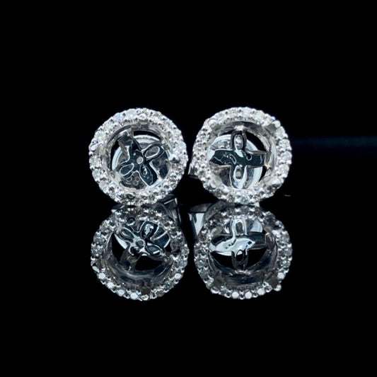 156503 - .16 ctw diamond earring enhancers