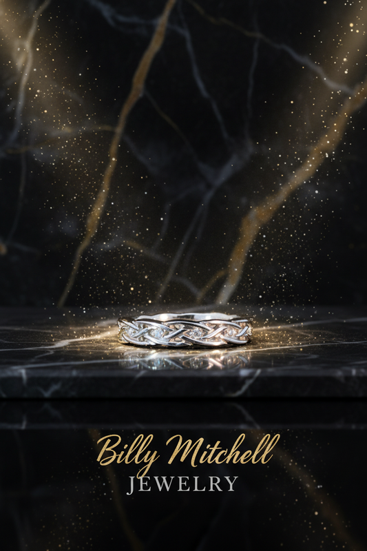 145777 - .08 ctw diamond band