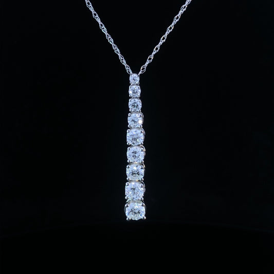 159511 - 1.00 ctw diamond pendant