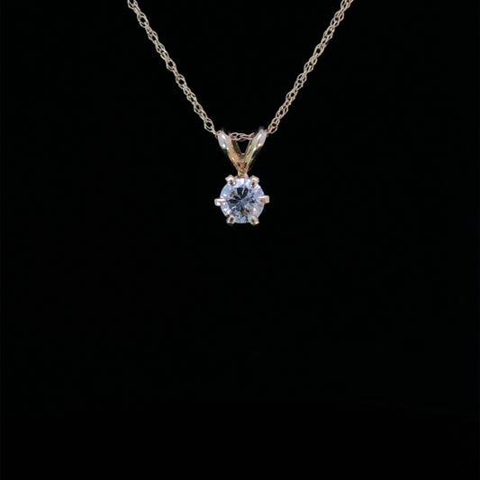161350 - .25 ctw diamond pendant