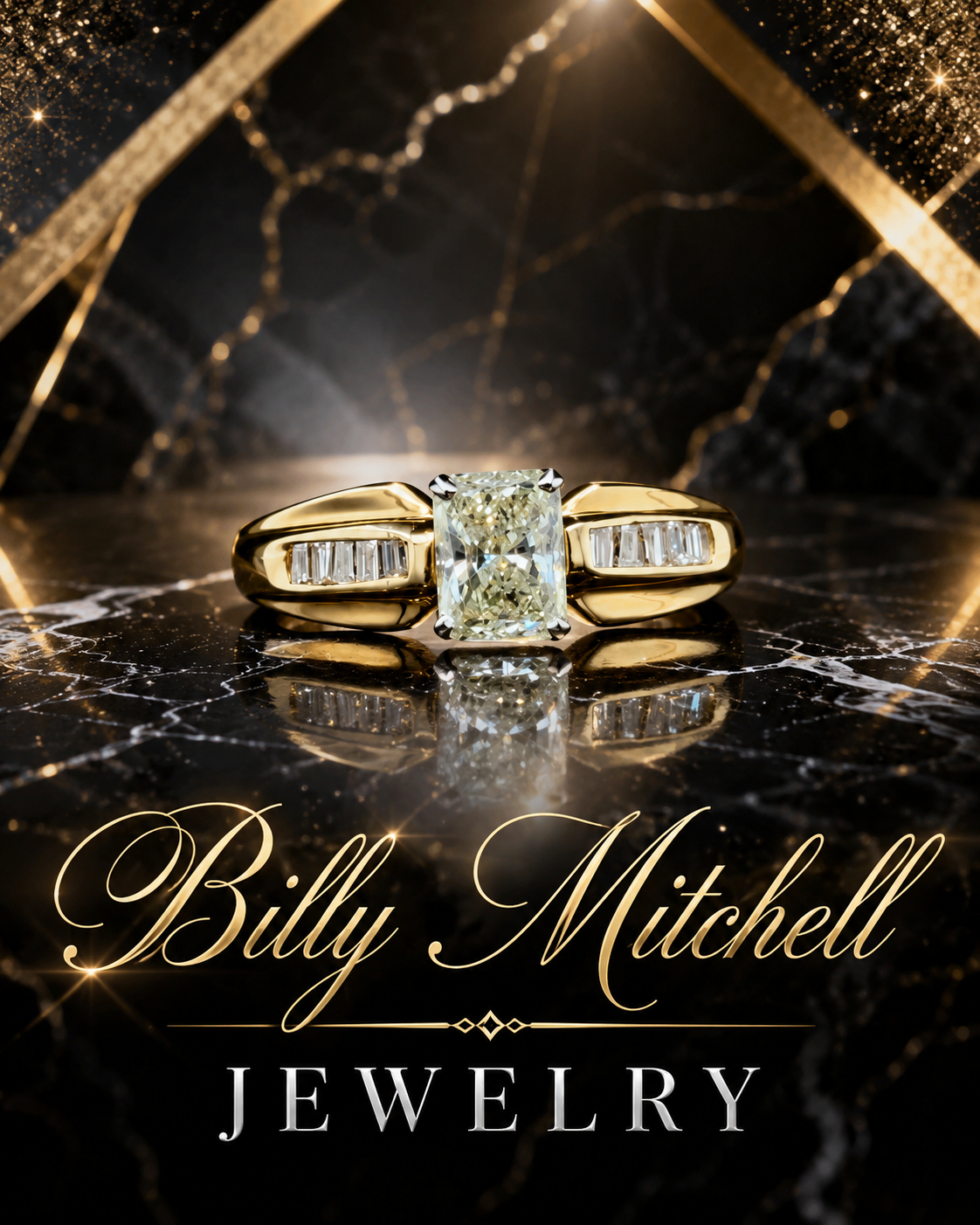 108718 - .68 ctw radiant diamond ring