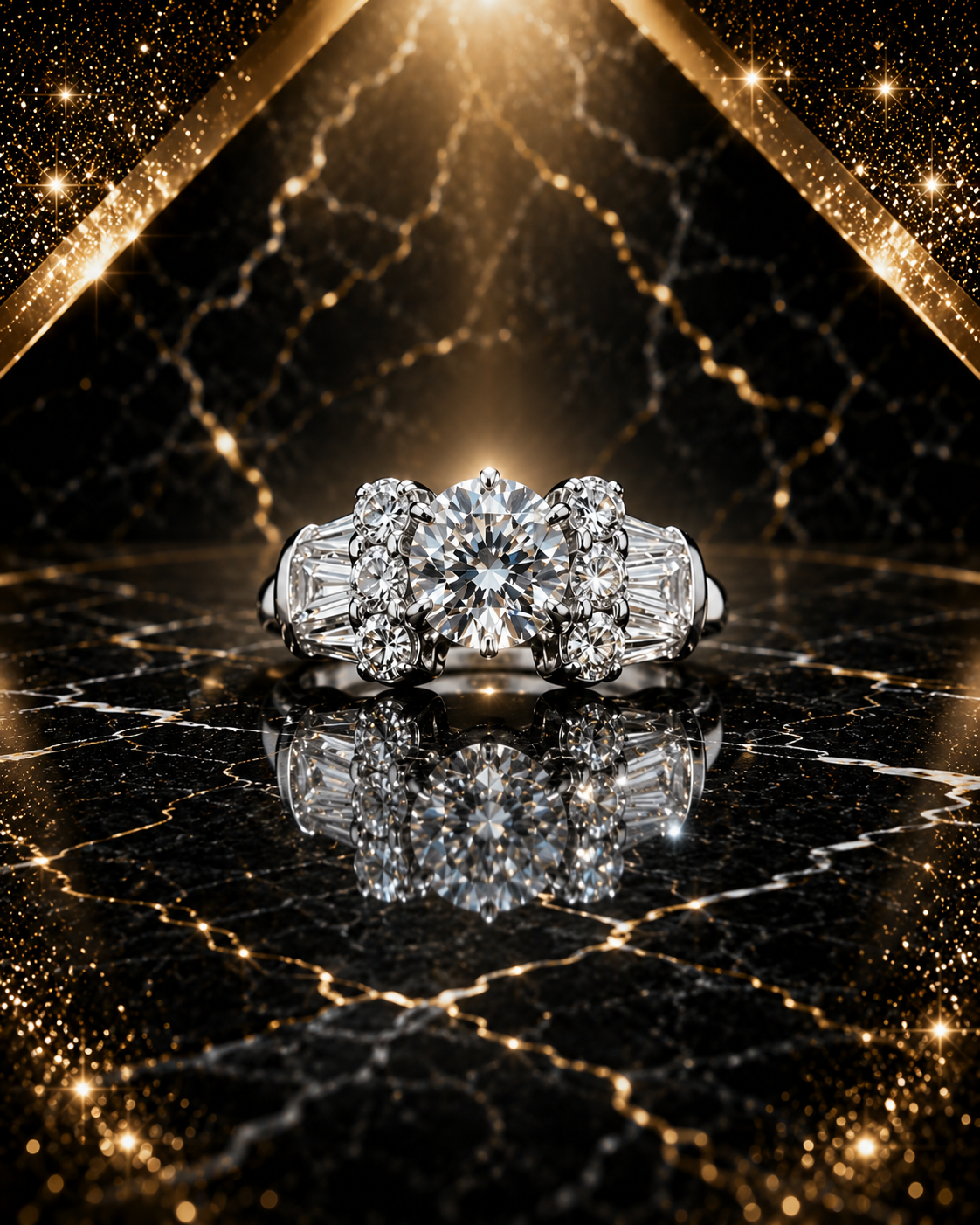 112720 - .75 ctw round diamond ring