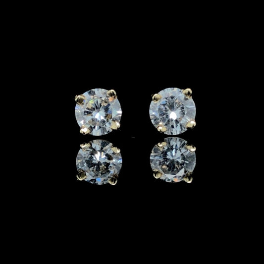 .80 ctw diamond studs