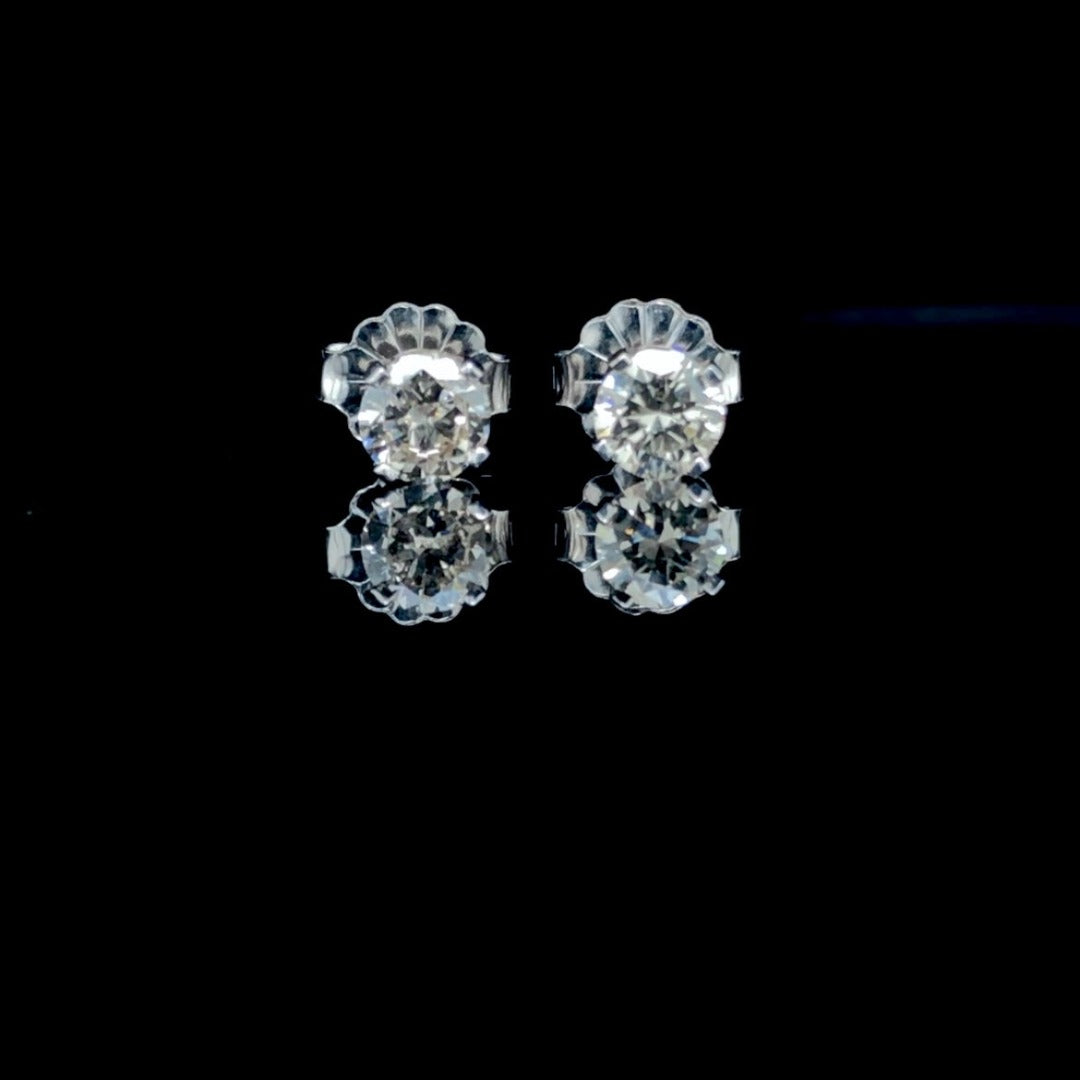 .48 ctw diamond studs