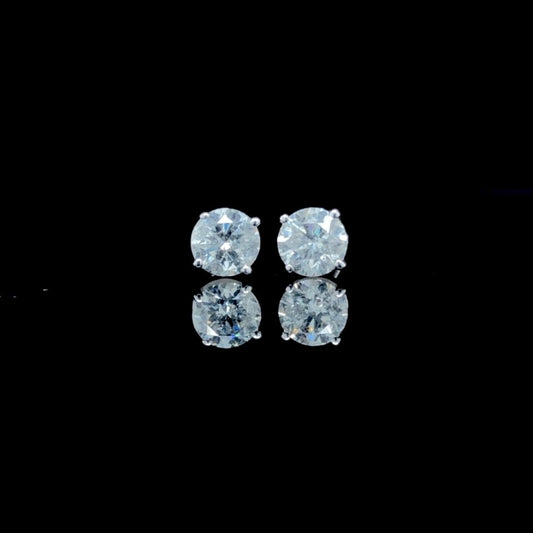 .52 ctw diamond studs