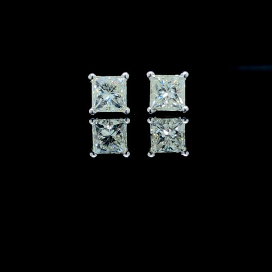 .92 ctw diamond studs