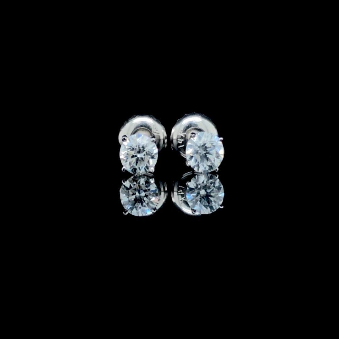 .50 ctw diamond studs