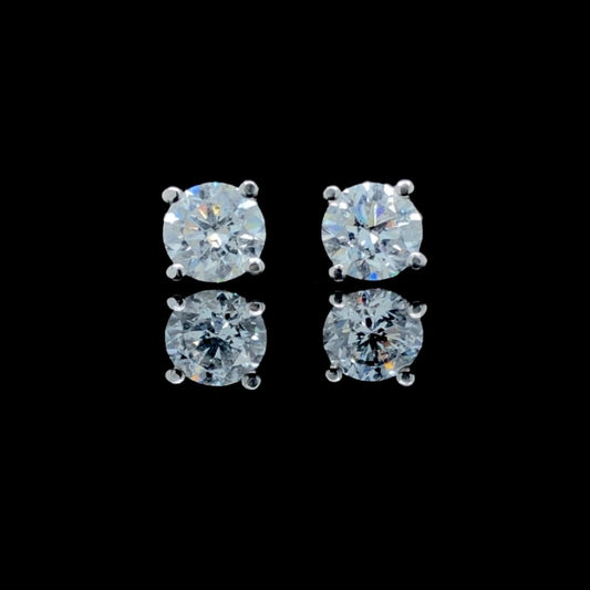 .93 ctw diamond earrings