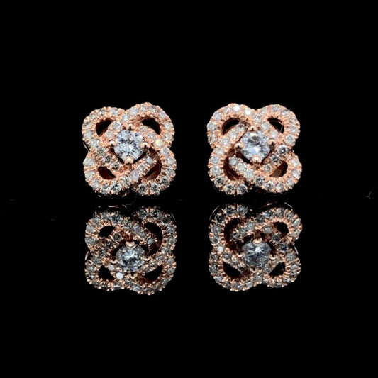 .48 ctw diamond earrings