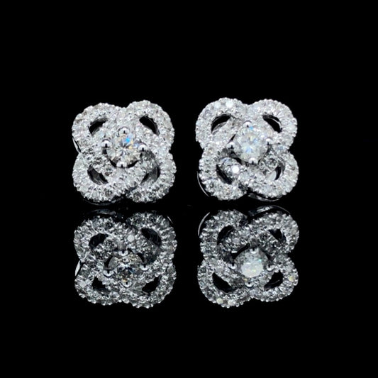 .48 ctw diamond earrings