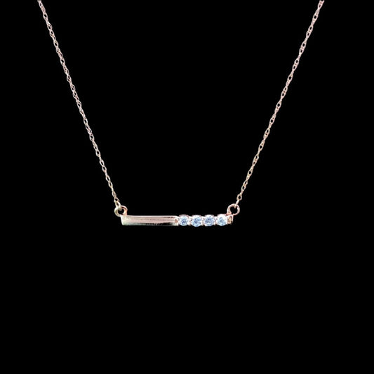 157987 - .12 ctw diamond necklace