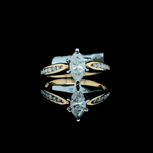 159687 - .67 ctw diamond ring