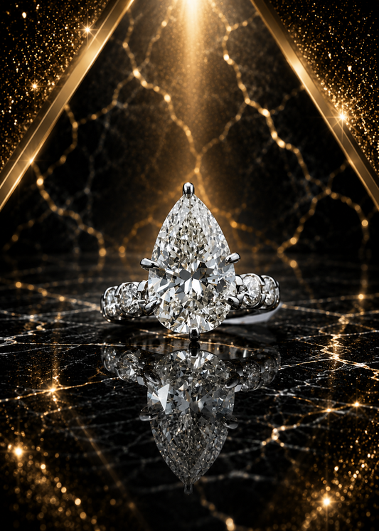 160510 - 9.78 ctw diamond ring