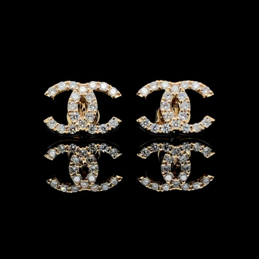 .42 ctw diamond earrings