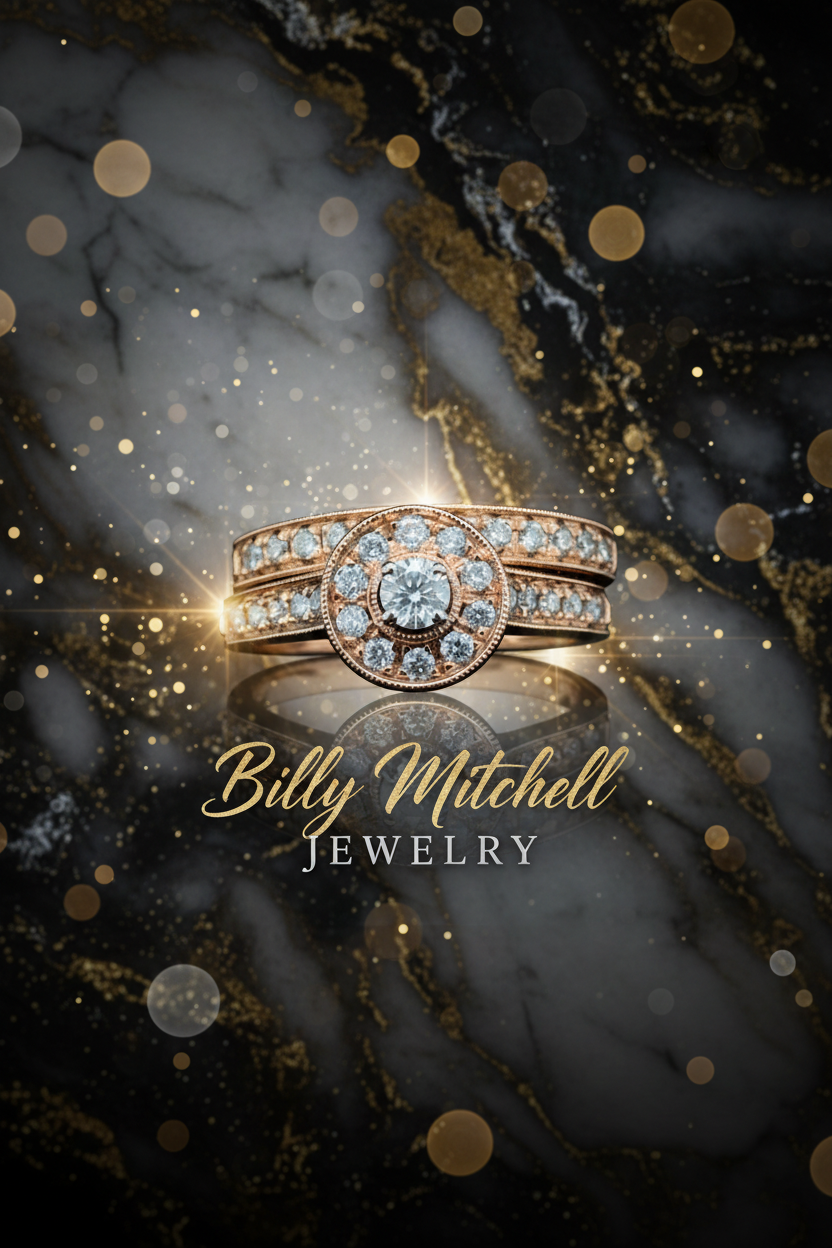 151608 - .52 ctw diamond ring set