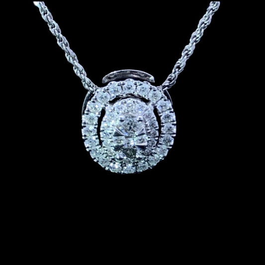 .65 ctw diamond pendant