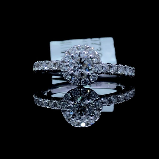 160739 - .82 ctw diamond ring