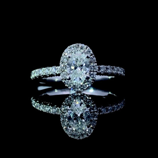 161748 - .93 ctw diamond ring