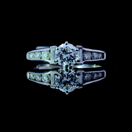 157156 - 1.03 ctw diamond ring