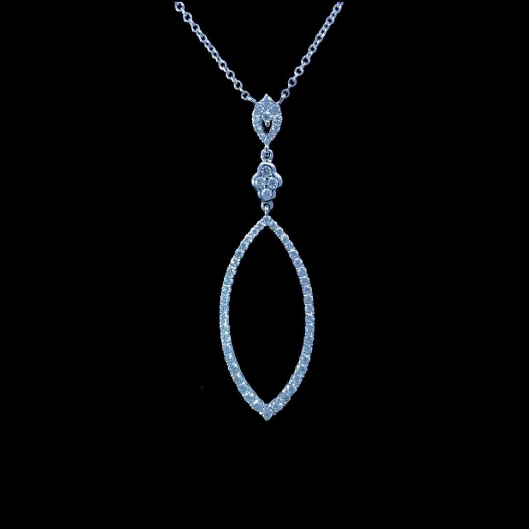 155279 - .84 ctw diamond pendant