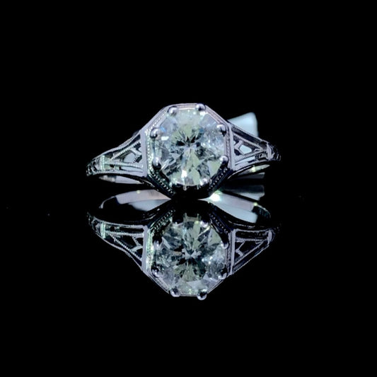 160557- .90 ctw diamond ring