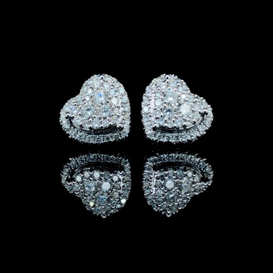 160487 - .84 ctw diamond earrings