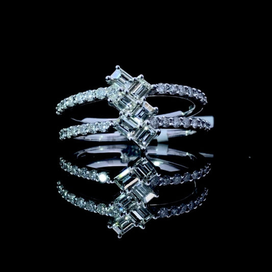 161678 - .98 ctw diamond ring