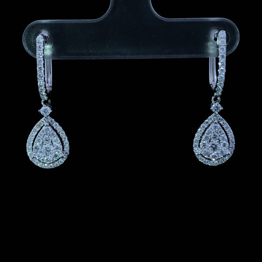 159571 - 1.00 ctw diamond earrings