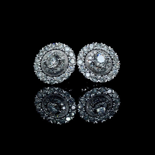 160238 - 1.00 ctw diamond earrings