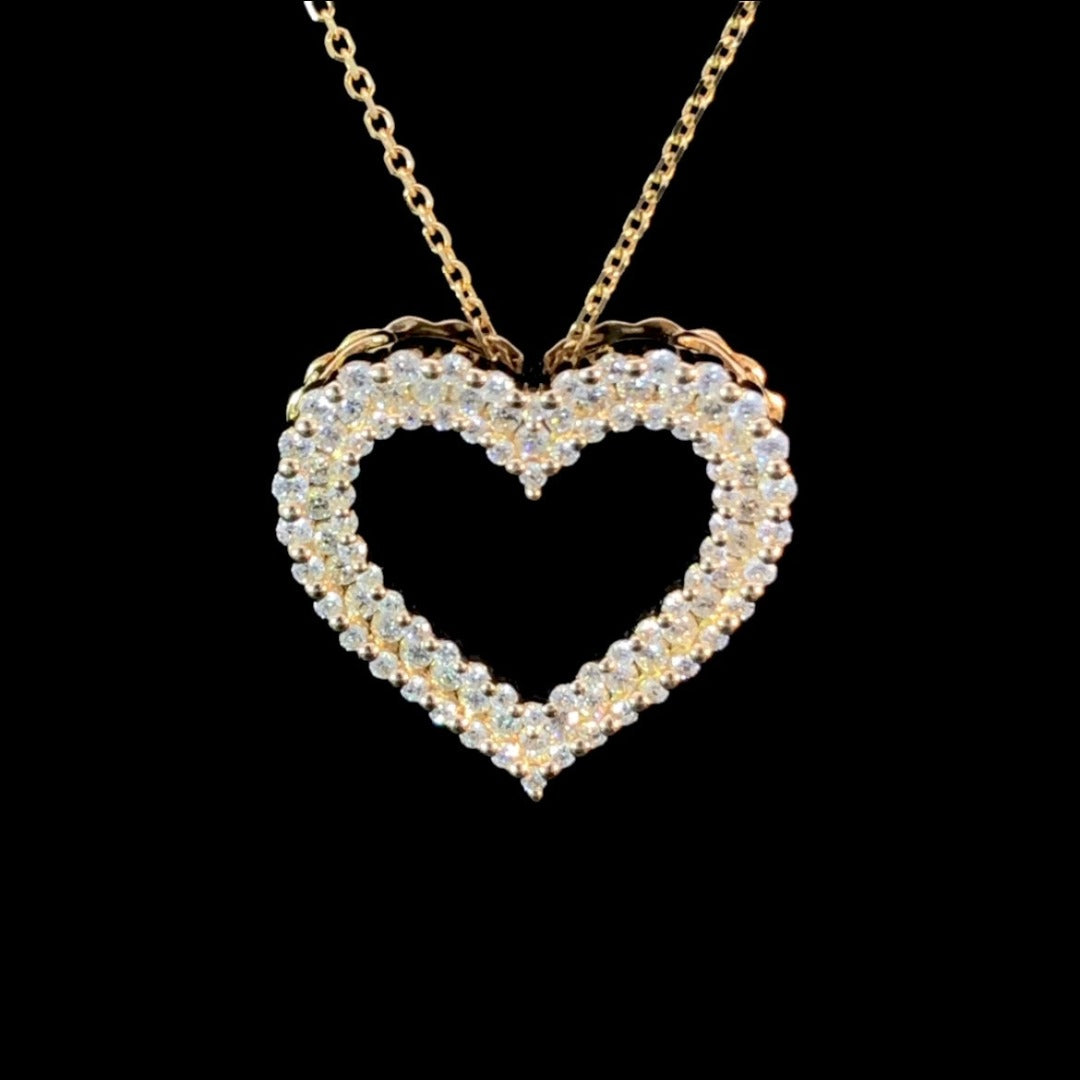 159546 - 1.00 ctw diamond pendant