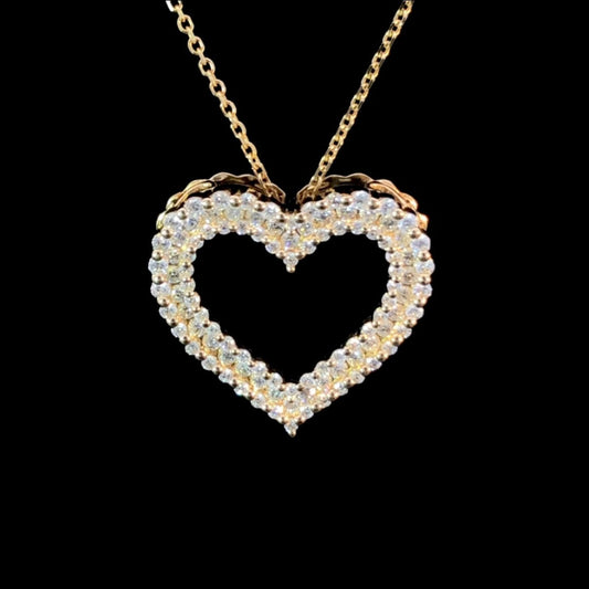 159546 - 1.00 ctw diamond pendant