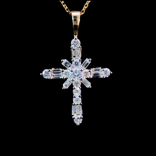 1.00 ctw diamond pendant