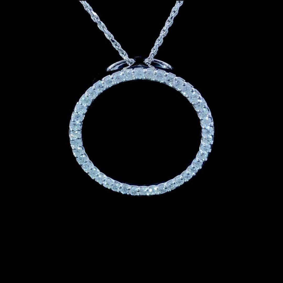 148242 - 1.00 ctw diamond pendant