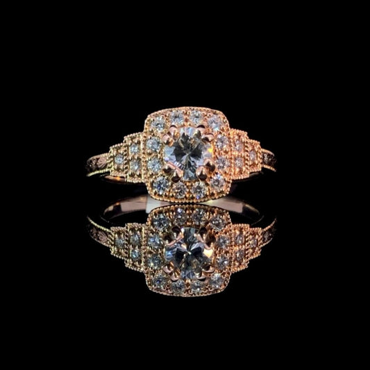 156946 - .68 ctw diamond ring