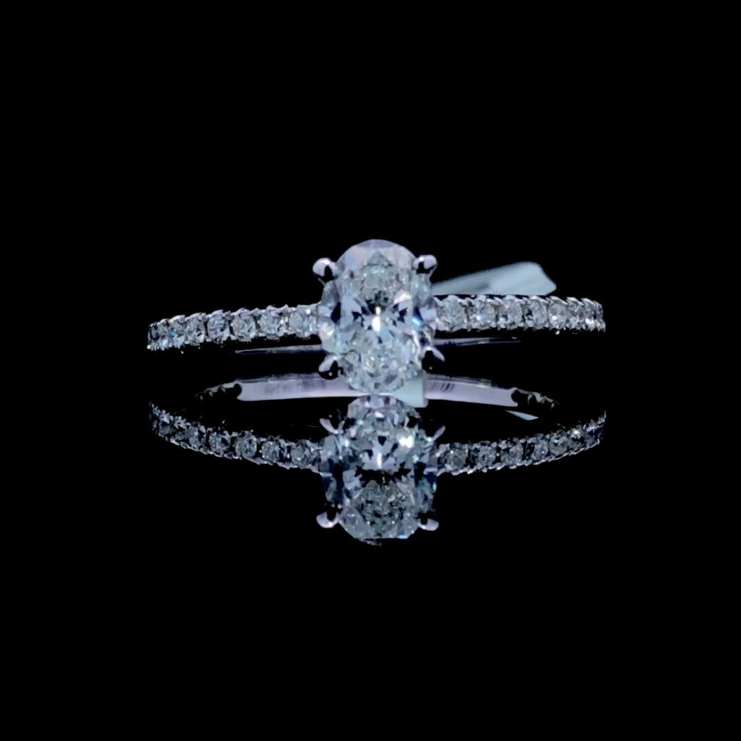 160690 - 1.00 ctw diamond ring