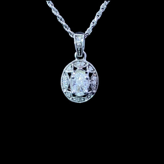 161191 - .25 ctw diamond pendant