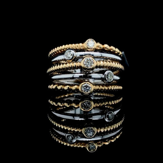 159195 - .32 ctw diamond ring