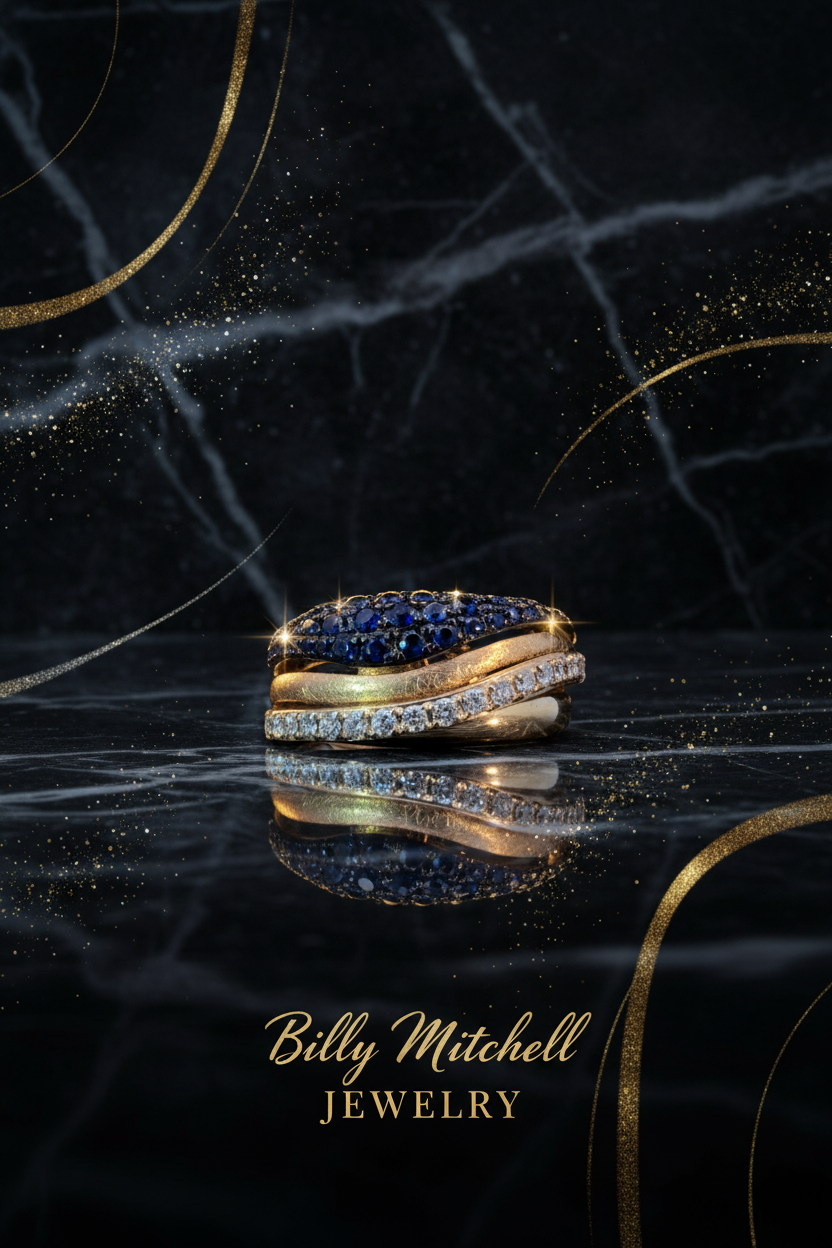 160456 - 1.22 ctw Sapphire and diamond ring