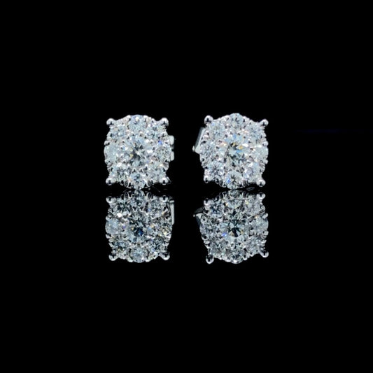 159568 - .50 ctw diamond earrings