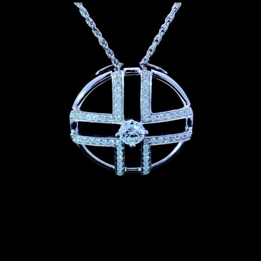 .62 ctw diamond pendant