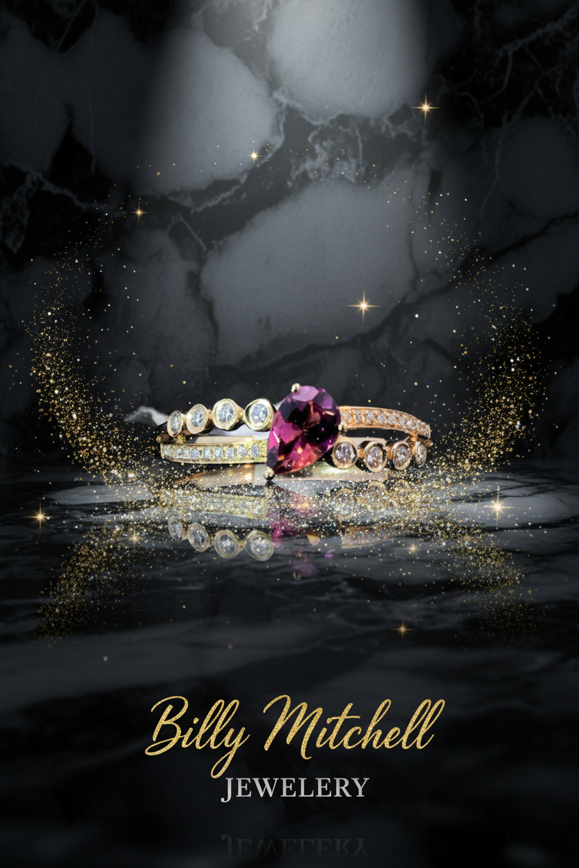 156857 - .49 ctw pink tourmaline and diamond ring