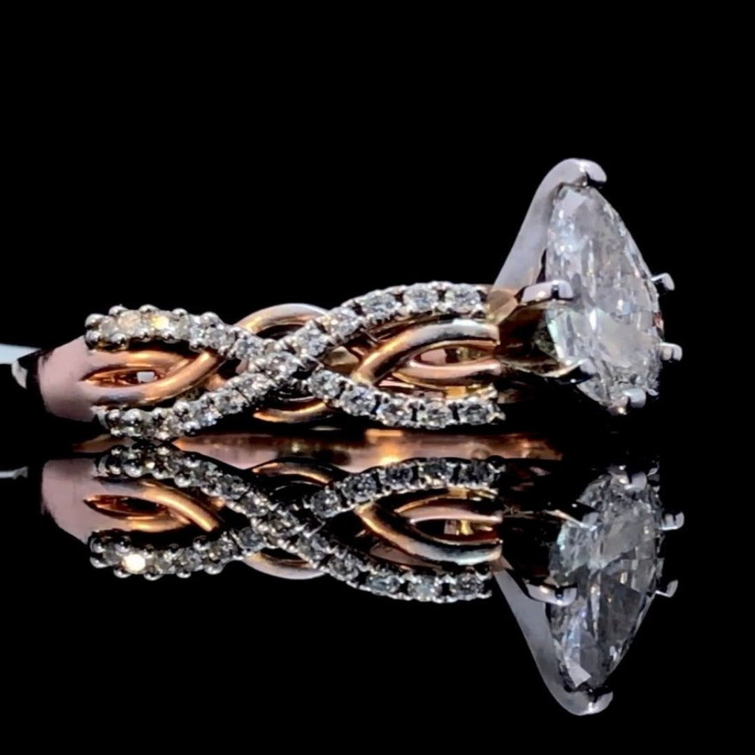 161789 - 1.00 ctw diamond ring