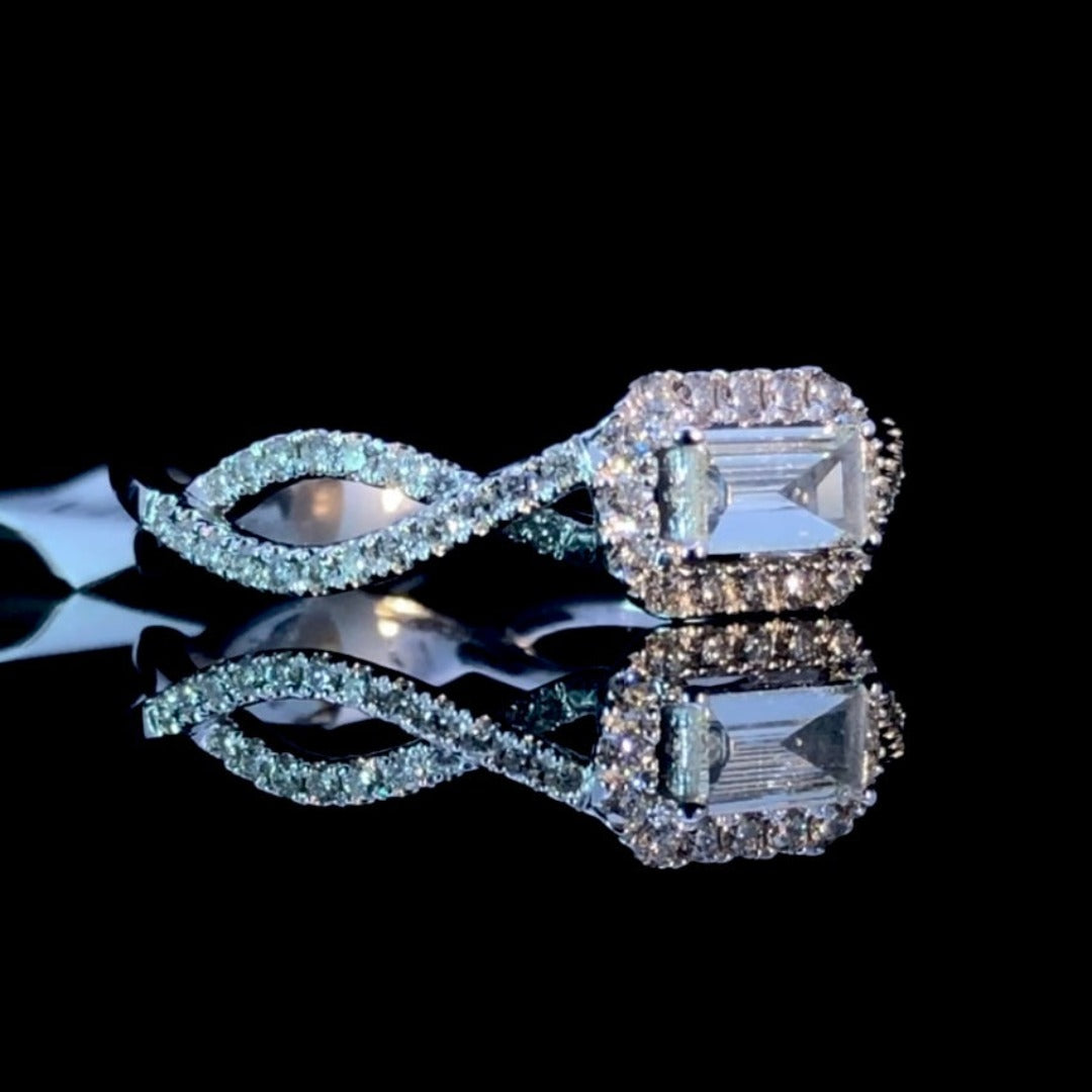 161657 - .56 ctw diamond ring