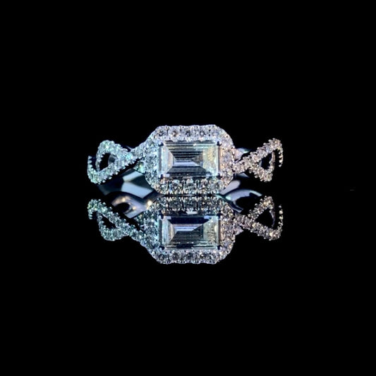 161657 - .56 ctw diamond ring