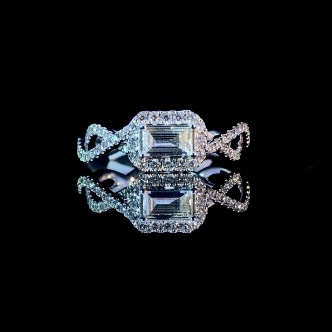 161657 - .56 ctw diamond ring
